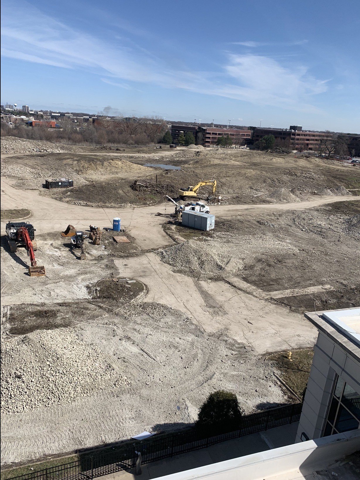 Gipson Contracting demolition project
